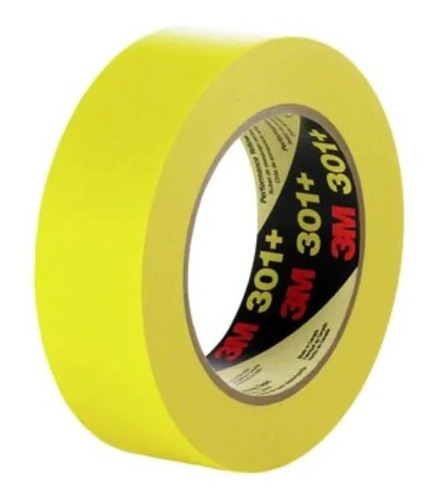 Tirro Amarillo 3m Enmascarar Scoth Automotriz 3/4 55 Mts 301