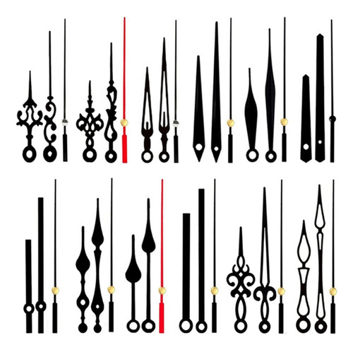 (a) Diferentes Manecillas De Bricolaje Para 25 A 40 Cm De Di