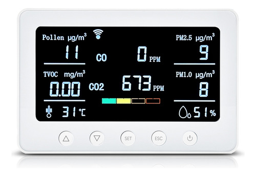 Probador De Gas, Sensor De Alarma, Aplicación Tuya Ndir, Det