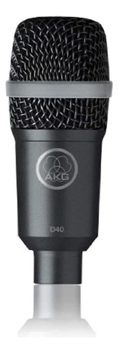 Akg Pro Audio D40 Micrófono Dinámico Profesional Para Instru