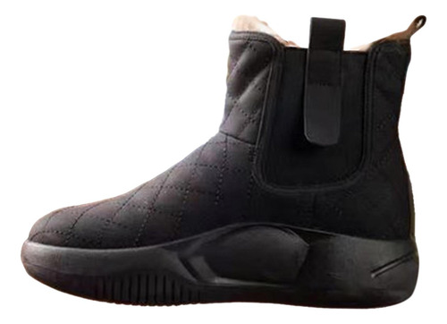 Botas De Nieve De Invierno Botines Aislamiento 37 Negro