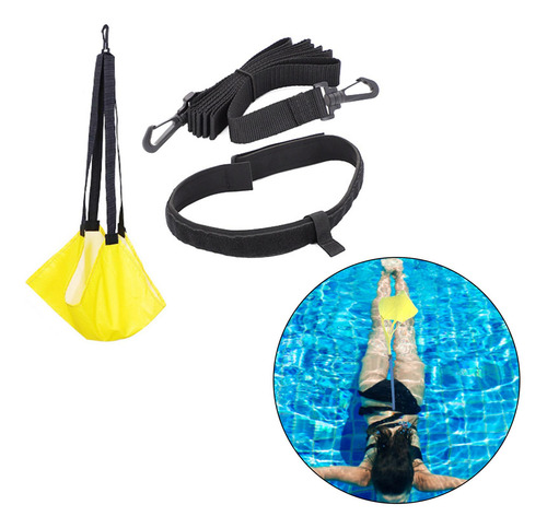 Cinturón De Resistencia A La Natación 40cm Amarillo