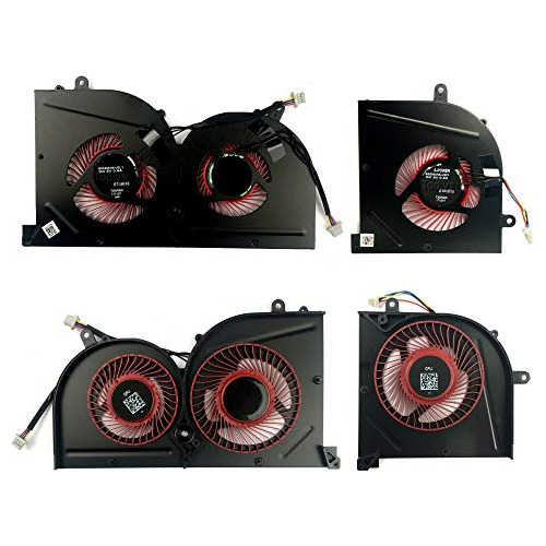 Cpu Gpu Ventilador De Refrigeración Msi Gs63vr 6rf 7rf...