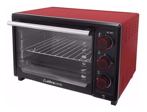 Horno Eléctrico Ultracomb Uc40c 40lts, 1600w, Grill