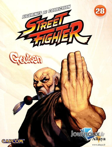 Figura Gouken De La Saga Street Fighter (Usado)