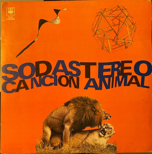 Soda Stereo Cancion Animal Lp Nuevo