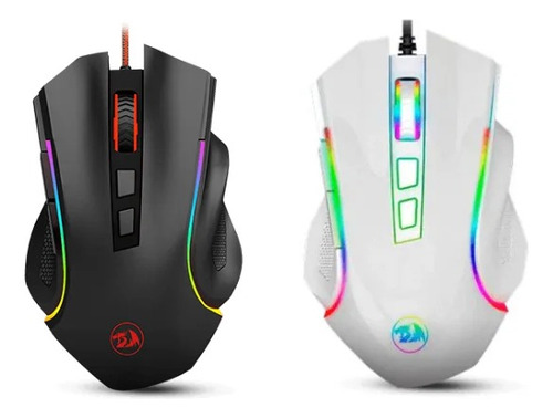 Mouse Gamer Redragon Griffin 7 Botones 10000 Dpi