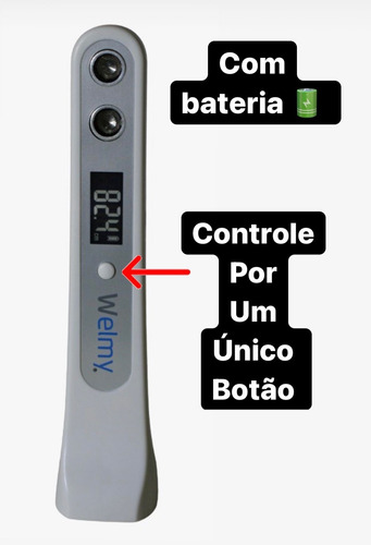 Imagem 3 de 6 de Estadiometro Medidor De Altura Digital A Laser Welmy