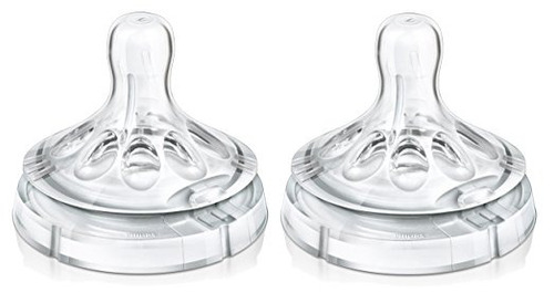 Philips Avent Variable Flujo Natural Del Pezón, 2-conde