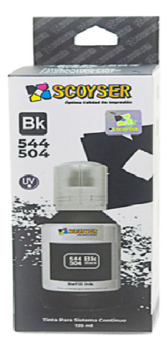 Tintas504 Black Para Impresora Epson 