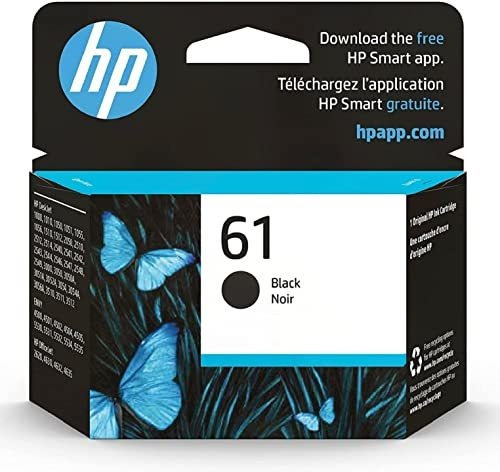 Hp 61 Cartucho De Tinta Original Negra (ch561wn)