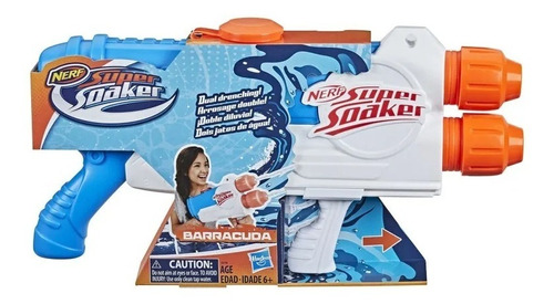 Pistola Nerf Agua Barracuda Super Soaker Hasbro Grande