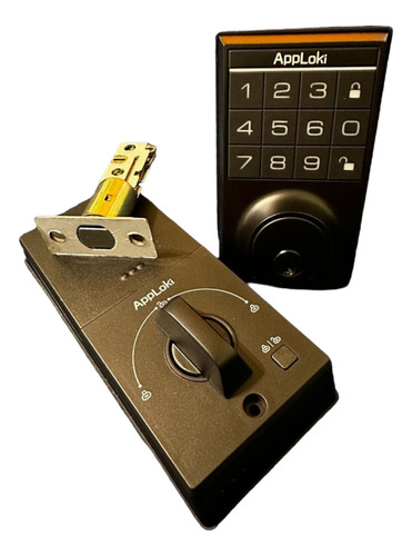 Cerradura Digital Con Pin De Acceso Habitación Moderna