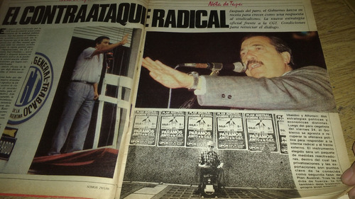 Revista Somos Nº 488 Año 1986 Contraataque Radical