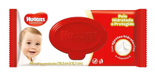 Kit 24 Lenços Umed Huggies Supreme Care 1152 Unidades