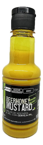 Beer Honey Mustard 200ml Molho Especial De Mostarda E Mel