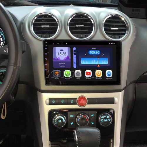 Central Multimídia Chevrolet Captiva Android 9