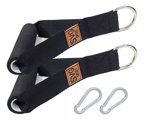 Mosqueton De Agarre Accesorios Gimnasio Minigym 80 Mm Largo