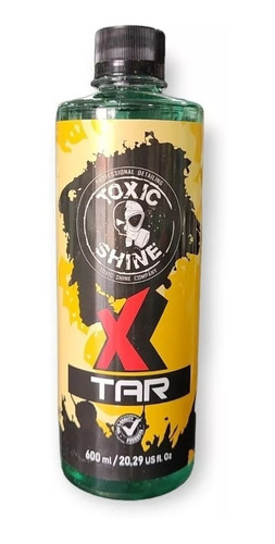 Removedor De Brea Pegamento X Tar Toxic Shine 600cc