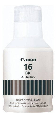 Botella De Tinta Canon Gl-16c Para Equipos Maxify Black