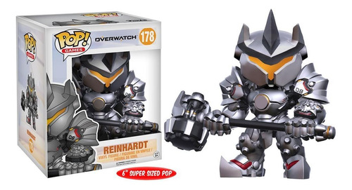 Funko Pop! Games: Overwatch Reinhardt 6-inch Figure #178