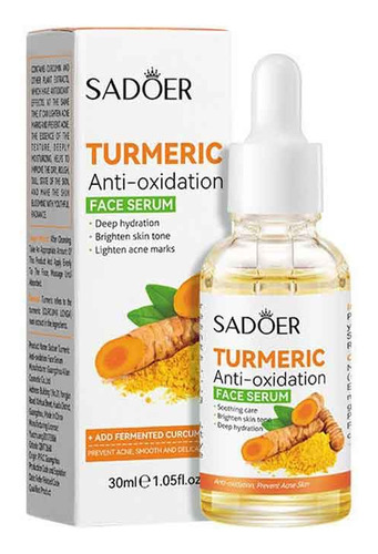 Serum Facial De Cúrcuma Sadoer Anti-oxidante 30ml