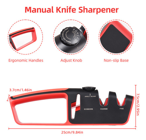 Afilador Manual, Cuchillo, Tijeras De Mano, Afiladores Y Cuc
