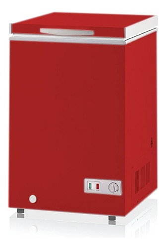 Conservadora 105 Lts Color Rojo Norkalt