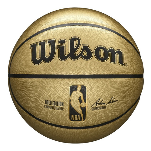 Imagen 1 de 1 de Pelota Basketball Wilson Nba Gold Edition Nº7