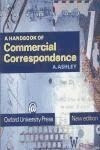 A Handbook Of Commercial Correspondence - Ashley A (papel)