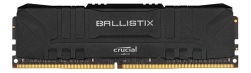 Memória RAM Ballistix color preto  8GB 1 Crucial BL8G30C15U4