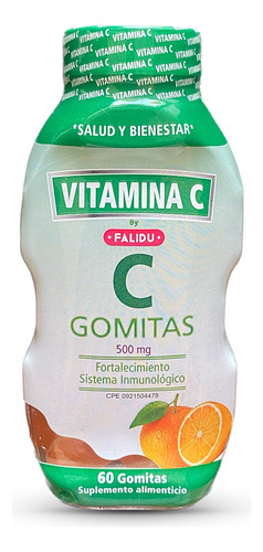Vitamina C 500 Mg 60 Gomitas 
