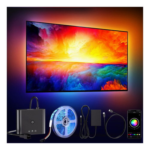 Kit De Retroiluminación De Led De Tv Smart Tv Bdffly Con Caj