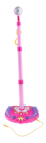 Karaoke Soporte Ajustable Con Micrófono Para Niños