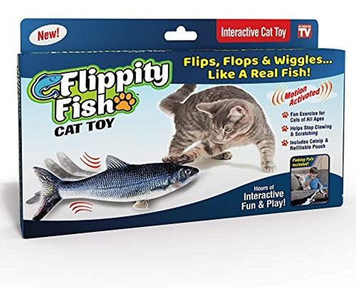 Juguete Para Gatos Ontel Flippity Fish