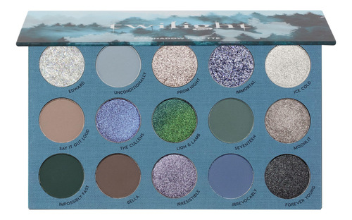 Paleta De Maquillaje Colourpop Twilight Con 15 Tonos, 8,5 Ml