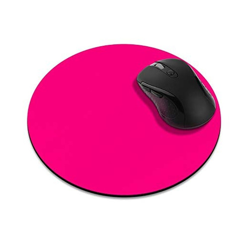 Antideslizante Mousepad Ronda, Fincibo Rosa Fuerte Sólido Al