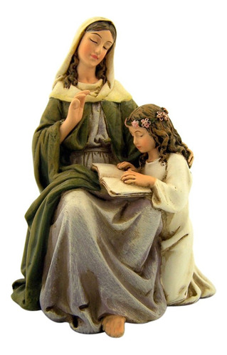 Sagrada Figura Renacentista De Santa Ana Con María, Joseph S