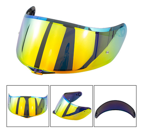 W Reemplazo De Visera De Casco Agv K1 K3sv K5, Integral