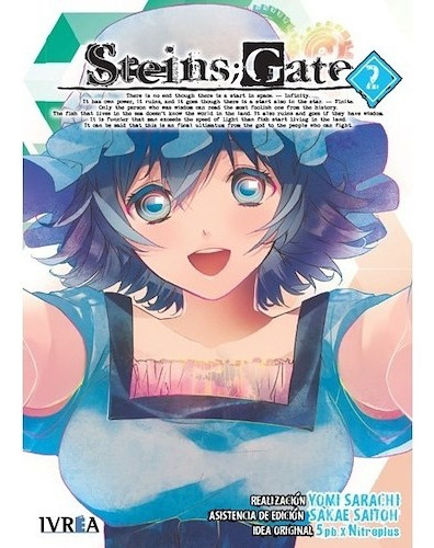  Steins;gate Manga Ivrea Tomos Gastovic Anime Store