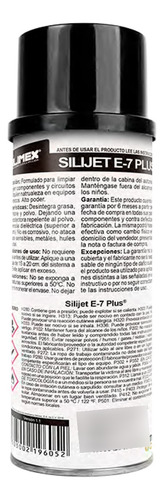 Limpiador Protector Aerosol Silimex Silijet E-7 Plus Electró
