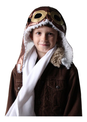 Kids Aviator Dress Up Sombrero De Disfraces Y Conjunto De Bu