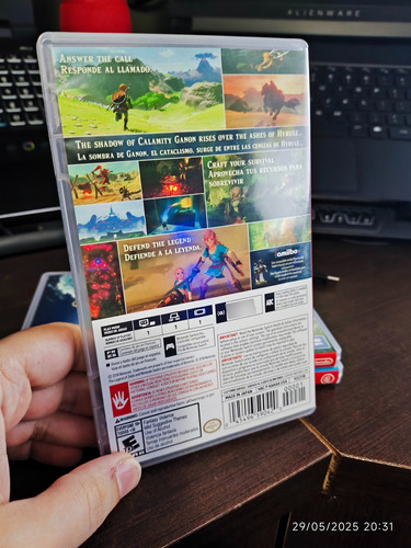 The Legend Of Zelda: Breath Of The Wild - Produto - Usado