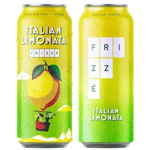 Vino Frizze Limonata Sabor Limon Lata - Pack X12