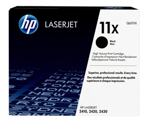 Toner Hp 11x Q6511x Hp2400 Series 2410 2420 2430 Caja Outlet