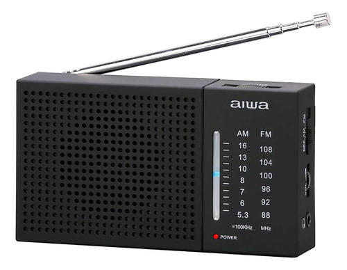 Radio Analógico Am Fm Portátil Aiwa Awfml2 0,3w - -sdshop