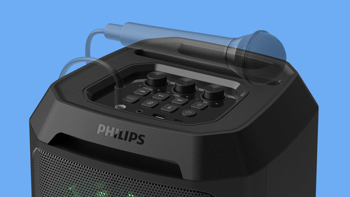 Altavoz Bluetooth Para Fiestas Philips Tax2208 Con Bajos Din