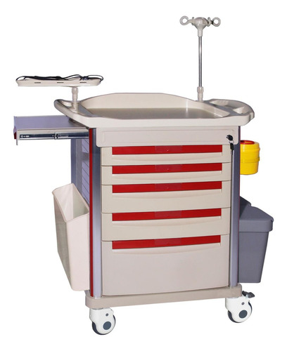 Carro De Paro P02 Dinipa Medical