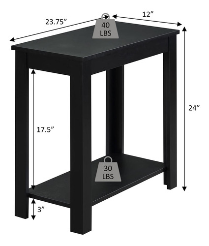 Concepts Concepts Designs2go Baja Chairside End 2375 De De