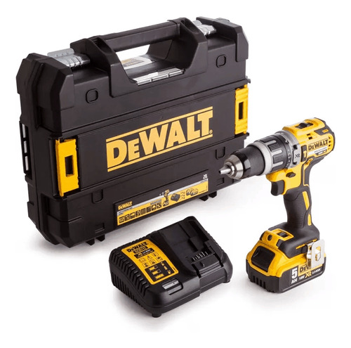 Taladro Percutor 20v + Batería + Maleta Dewalt Dcd796p1-b2